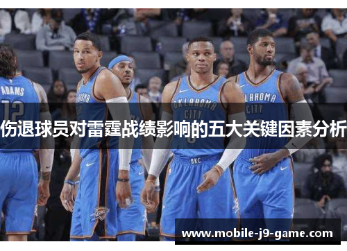 伤退球员对雷霆战绩影响的五大关键因素分析